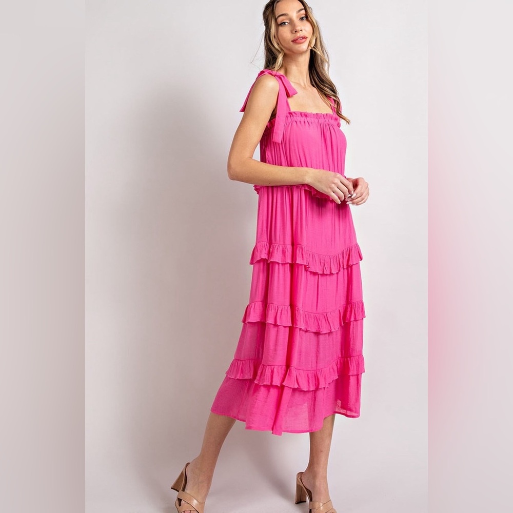 Eesome Tier Midi Dress